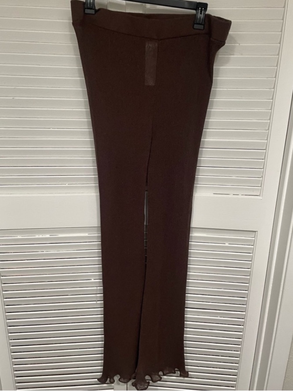 🐶MANGO🐶SHEER ESPRESSO PANTS🐶 - Picture 5 of 9